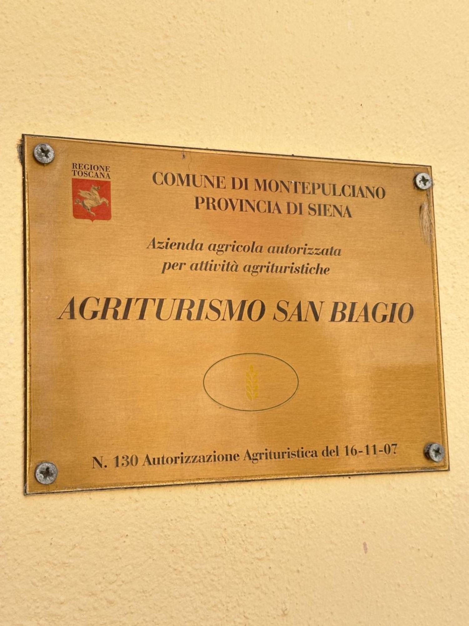 Agriturismo San Biagio Villa Montepulciano Stazione Екстериор снимка